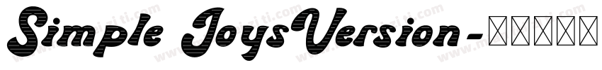 Simple JoysVersion字体转换